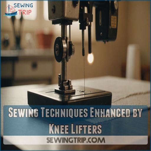 Sewing Techniques Enhanced by Knee Lifters Sewing Techniques Enhanced by Knee Lifters