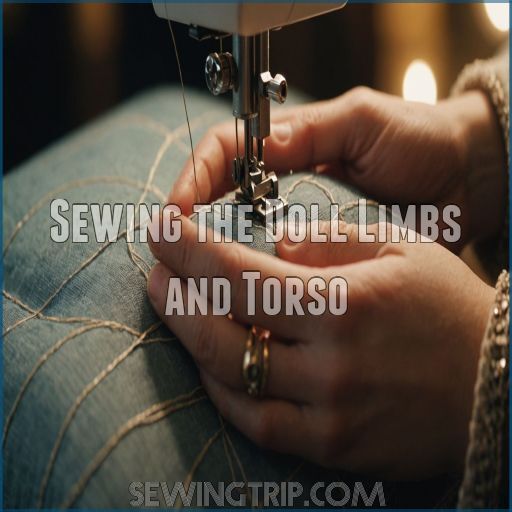 Sewing the Doll Limbs and Torso Sewing the Doll Limbs and Torso