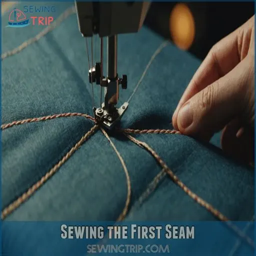 Sewing the First Seam