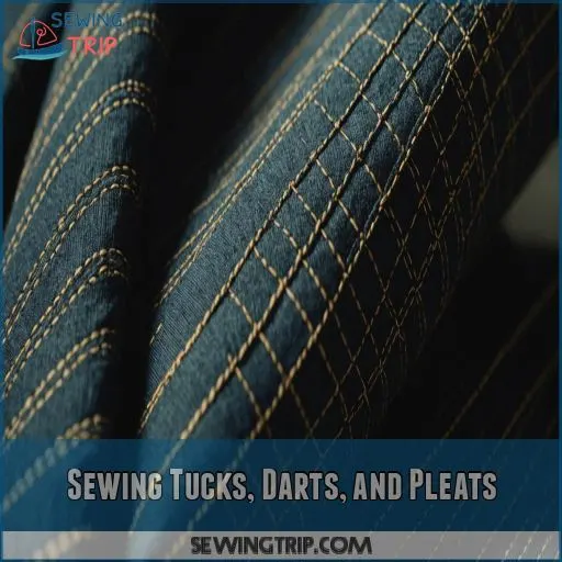 Sewing Tucks, Darts, and Pleats