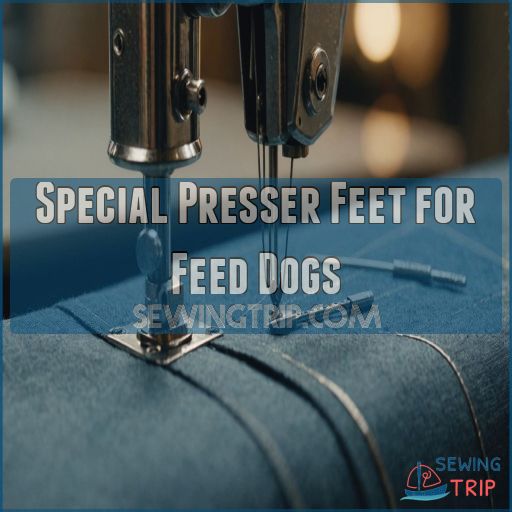 Special Presser Feet for Feed Dogs