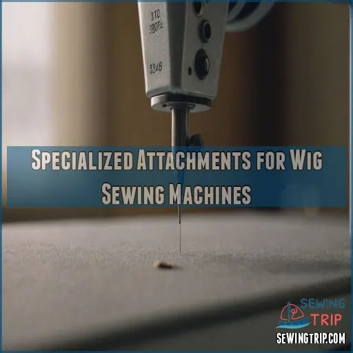 Specialized Attachments for Wig Sewing Machines