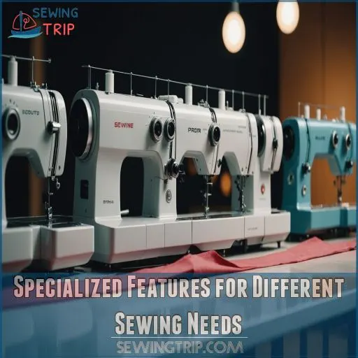 Specialized Features for Different Sewing Needs