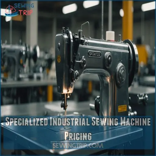 Specialized Industrial Sewing Machine Pricing