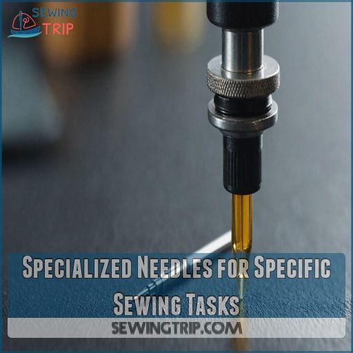Specialized Needles for Specific Sewing Tasks Specialized Needles for Specific Sewing Tasks