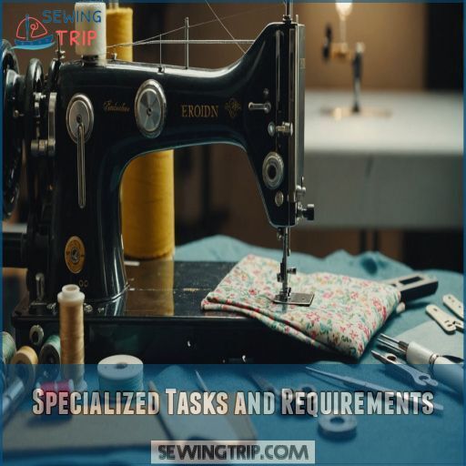 Specialized Tasks and Requirements Specialized Tasks and Requirements