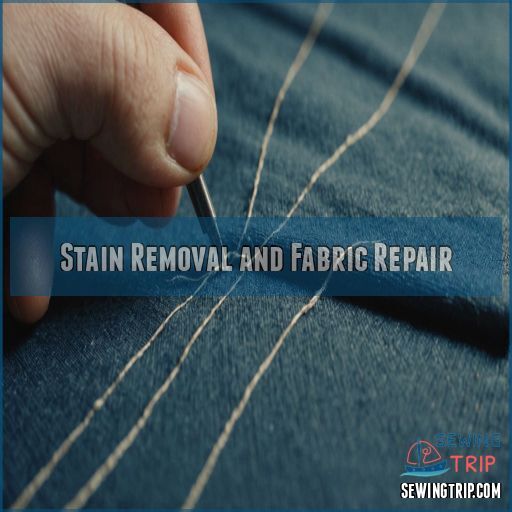 Stain Removal and Fabric Repair Stain Removal and Fabric Repair