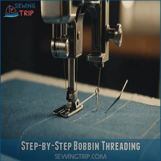 Step-by-Step Bobbin Threading