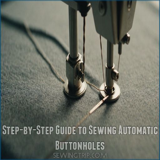 Step-by-Step Guide to Sewing Automatic Buttonholes Step-by-Step Guide to Sewing Automatic Buttonholes