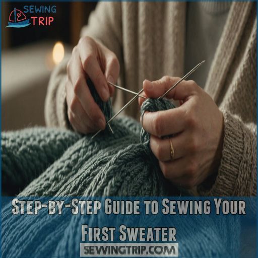 Step-by-Step Guide to Sewing Your First Sweater Step-by-Step Guide to Sewing Your First Sweater