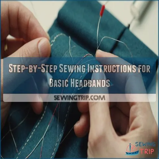 Step-by-Step Sewing Instructions for Basic Headbands