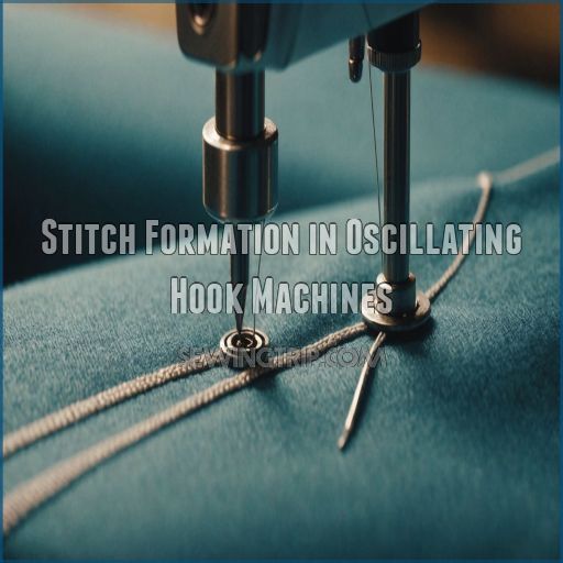 Stitch Formation in Oscillating Hook Machines