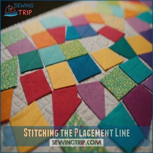 Stitching the Placement Line