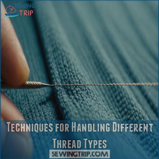 Techniques for Handling Different Thread Types