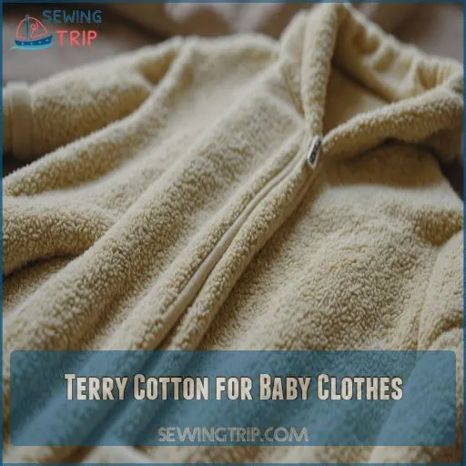 Terry Cotton for Baby Clothes