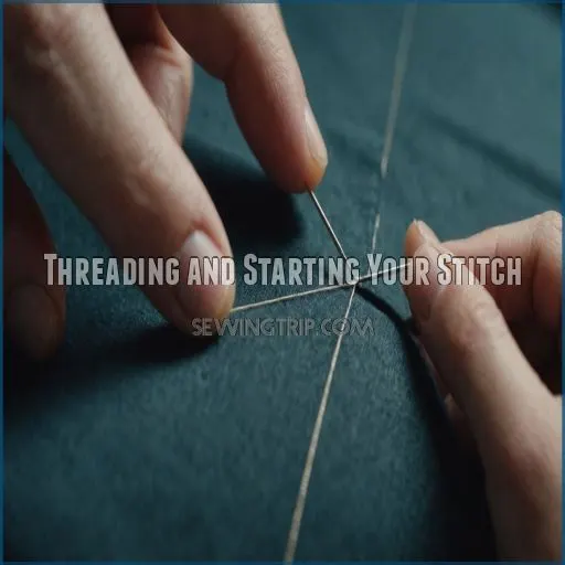 Threading and Starting Your Stitch