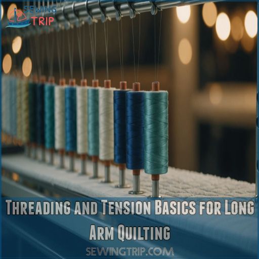 Threading and Tension Basics for Long Arm Quilting