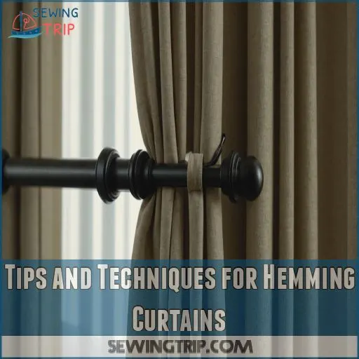 Tips and Techniques for Hemming Curtains