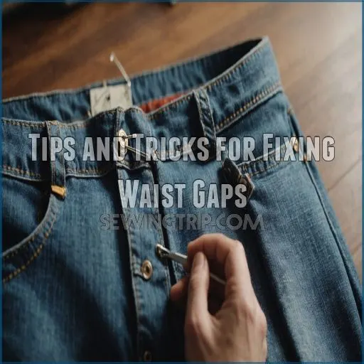 Tips and Tricks for Fixing Waist Gaps