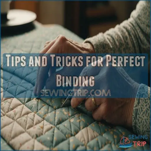 Tips and Tricks for Perfect Binding