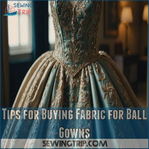 Tips for Buying Fabric for Ball Gowns