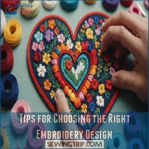 Tips for Choosing the Right Embroidery Design