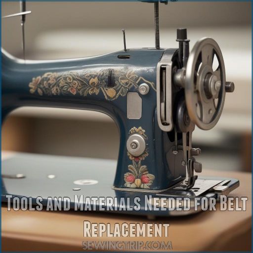 Tools and Materials Needed for Belt Replacement