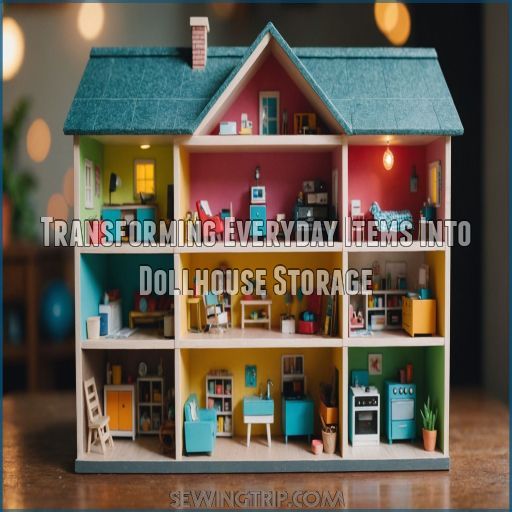 Transforming Everyday Items Into Dollhouse Storage