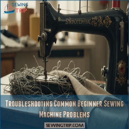 Troubleshooting Common Beginner Sewing Machine Problems