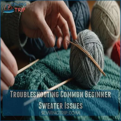 Troubleshooting Common Beginner Sweater Issues