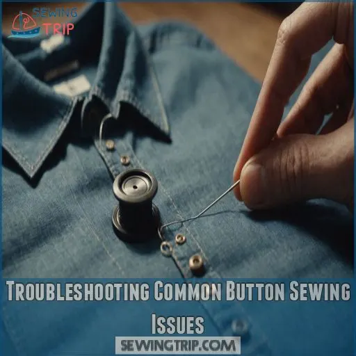 Troubleshooting Common Button Sewing Issues