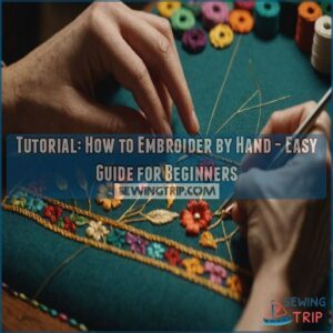 tutorialshow to embroider by hand