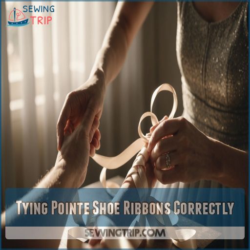 Tying Pointe Shoe Ribbons Correctly