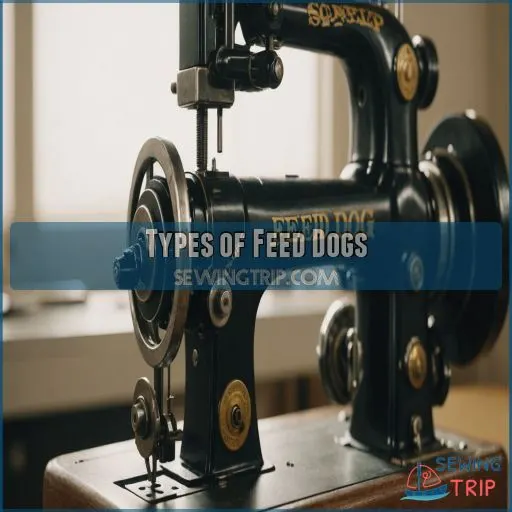 Types of Feed Dogs