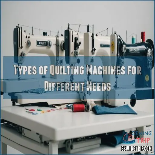 Types of Quilting Machines for Different Needs