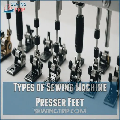 Types of Sewing Machine Presser Feet