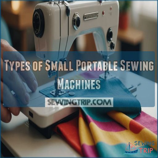 Types of Small Portable Sewing Machines