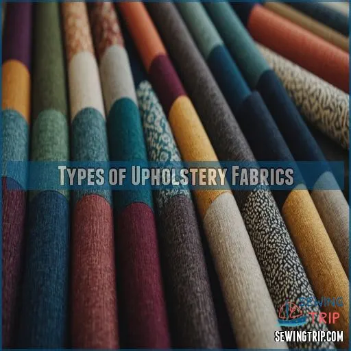 Types of Upholstery Fabrics