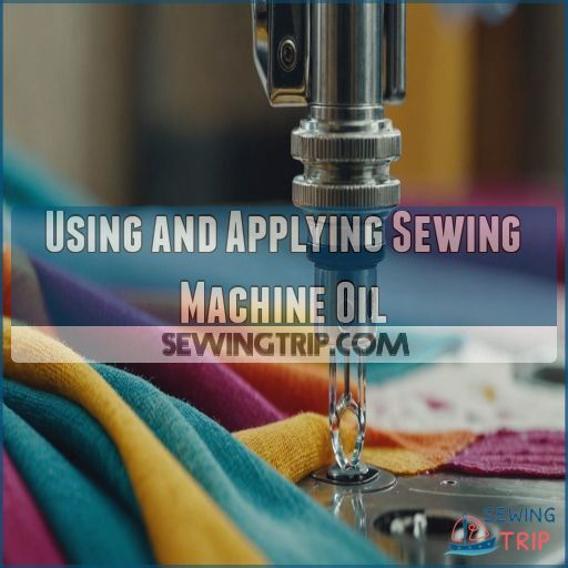 Using and Applying Sewing Machine Oil Using and Applying Sewing Machine Oil