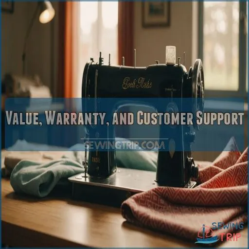 Value, Warranty, and Customer Support