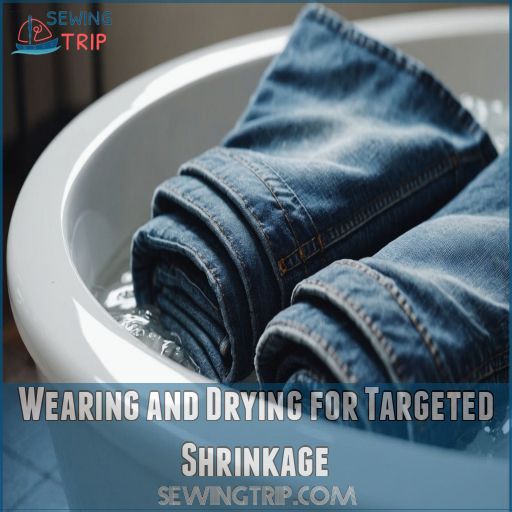 Wearing and Drying for Targeted Shrinkage