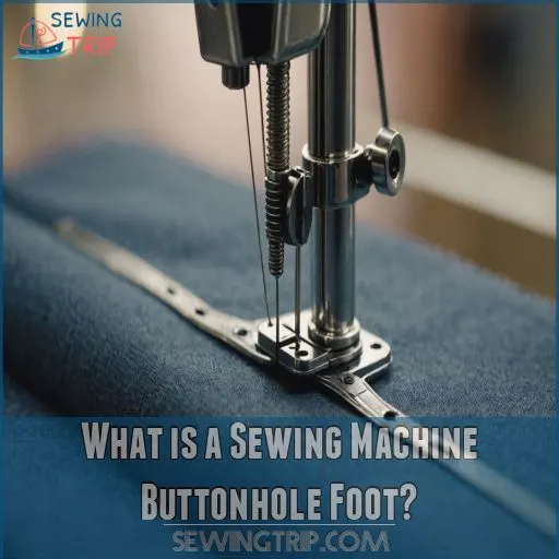 What is a Sewing Machine Buttonhole Foot