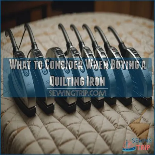 What to Consider When Buying a Quilting Iron