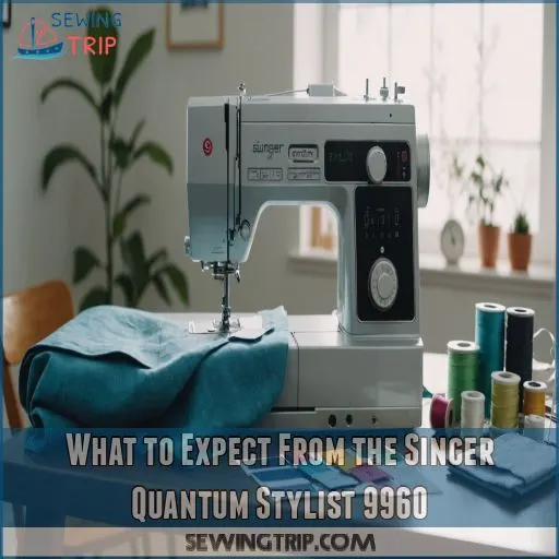 What to Expect From the Singer Quantum Stylist 9960