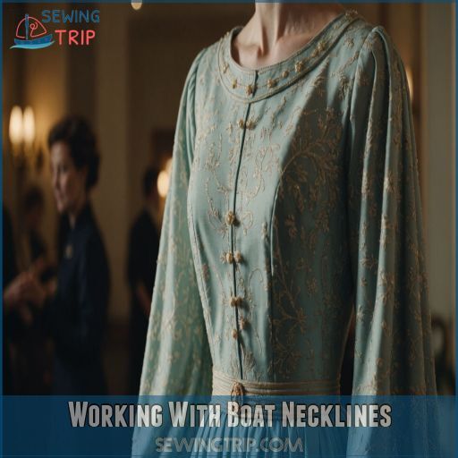 Working With Boat Necklines Working With Boat Necklines