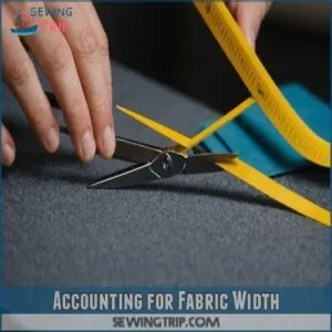 Accounting for Fabric Width