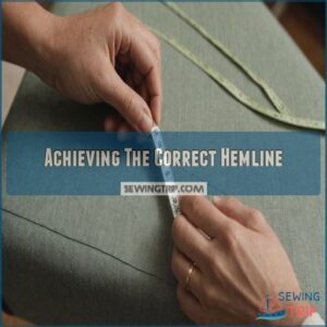 Achieving The Correct Hemline