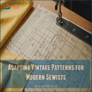 Adapting Vintage Patterns for Modern Sewists