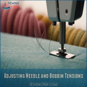 Adjusting Needle and Bobbin Tensions