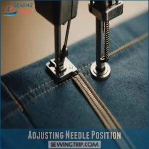 Adjusting Needle Position